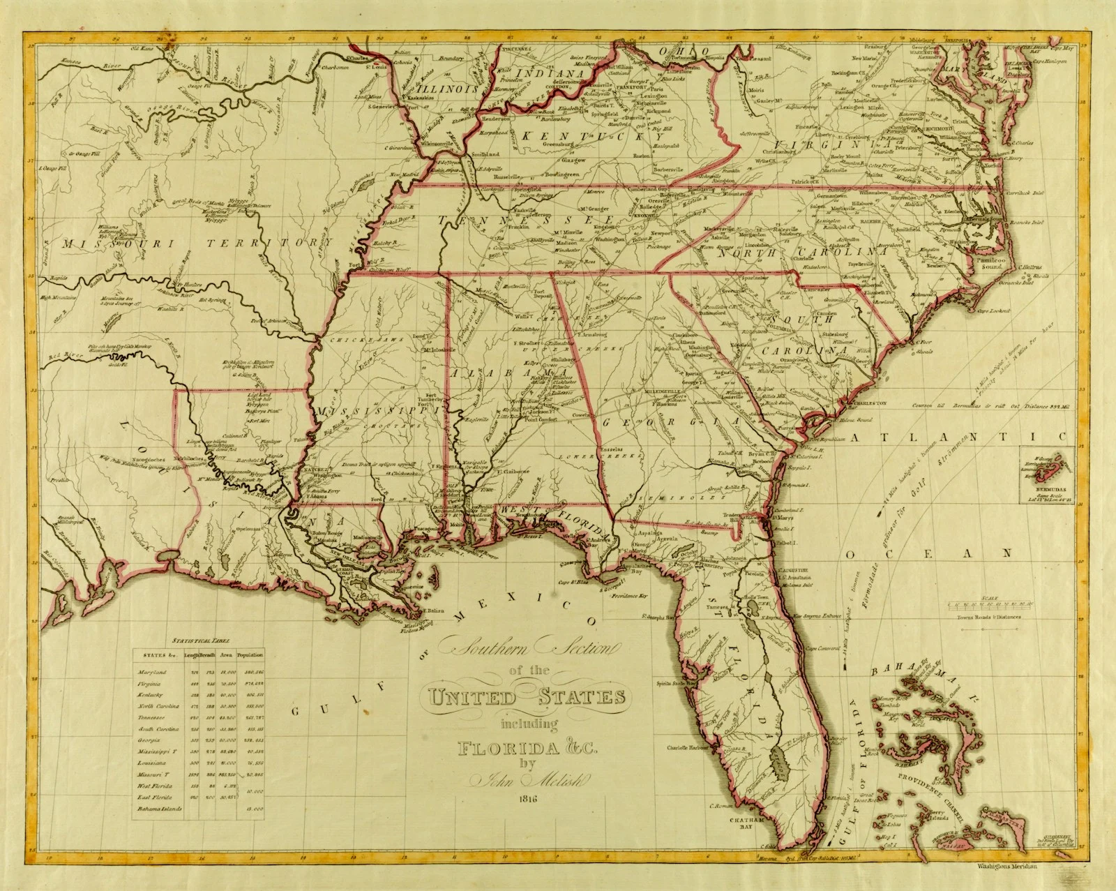 Map of Florida and Volusia County service region