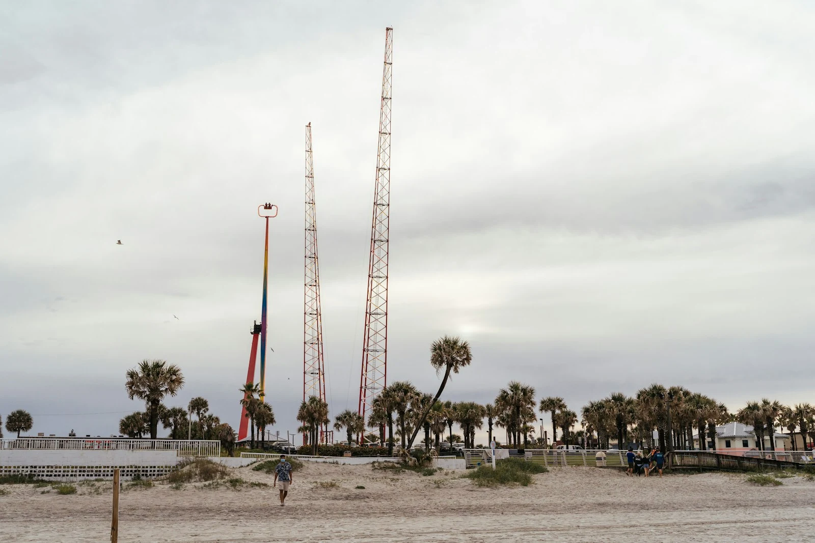 Daytona Beach area landmark with tree canopy