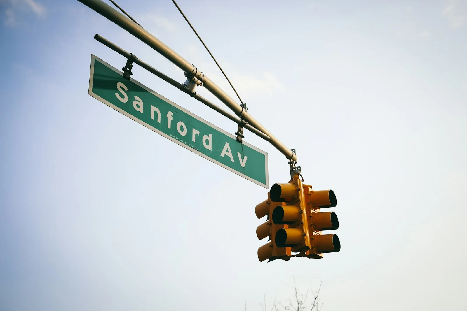 Sanford, Florida neighborhood with mature tree canopy and local streets